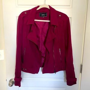 Maroon Velvet Jacket